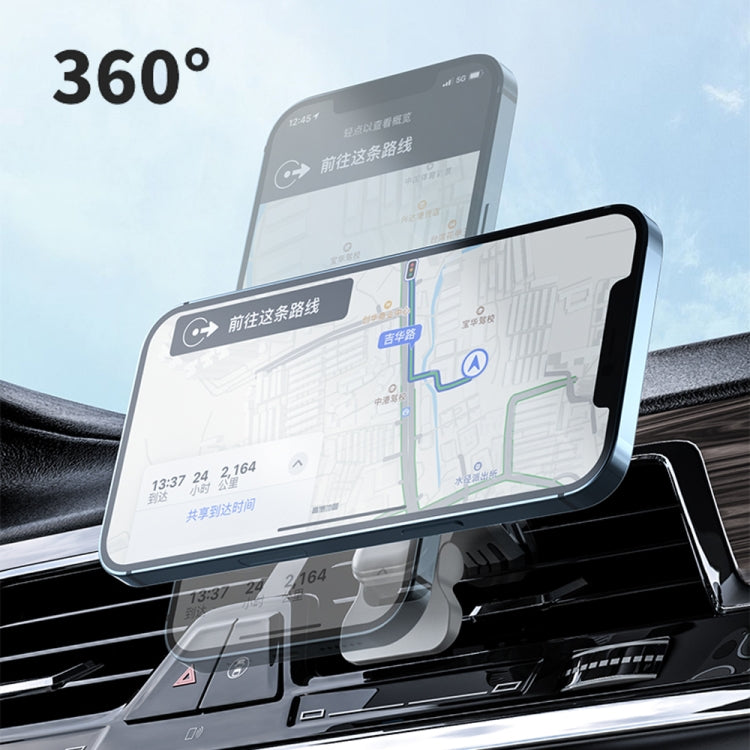 Staffa auto con caricabatterie wireless magnetico 15W