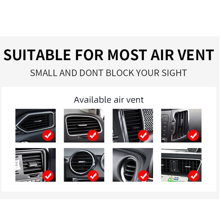 Staffa auto con caricabatterie wireless magnetico 15W