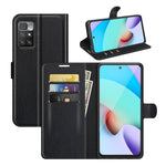 Per Xiaomi Redmi 10 Litchi Texture Custodia protettiva a vibrazione orizzontale con supporto e slot per schede e portafoglio, For Xiaomi Redmi 10