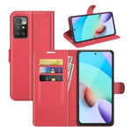 Per Xiaomi Redmi 10 Litchi Texture Custodia protettiva a vibrazione orizzontale con supporto e slot per schede e portafoglio, For Xiaomi Redmi 10