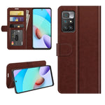 Per Xiaomi Redmi 10 R64 Texture Custodia protettiva a vibrazione orizzontale singola con supporto e slot per schede e portafoglio e cornice per foto, For Xiaomi Redmi 10