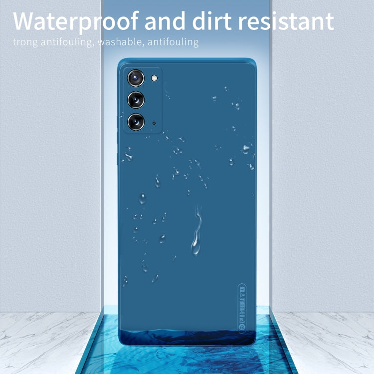 Custodia TPU silicone liquido per Samsung Galaxy Note20