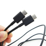 Cavo USB-C a USB-C 1 metro 3A in TPU per smartphone