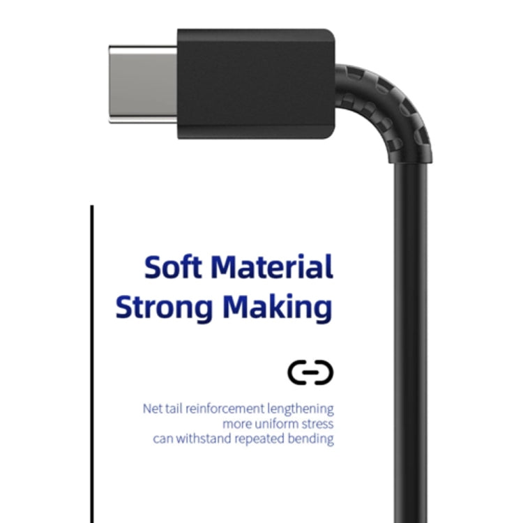 Cavo USB-C a USB-C 1 metro 3A in TPU per smartphone
