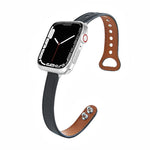 Cinturino in pelle per Apple Watch Series 7 e precedenti