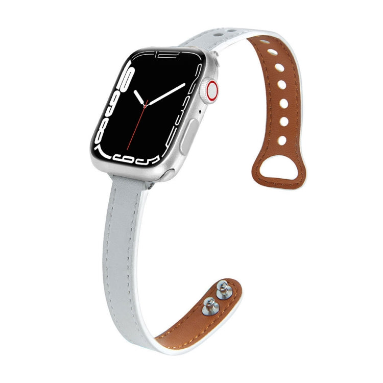 Cinturino in pelle per Apple Watch Series 7 e precedenti