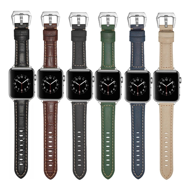Cinturino in pelle per Apple Watch Series 7 41mm e altri