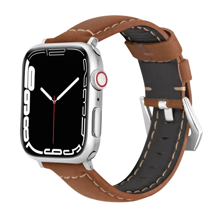 Cinturino in pelle per Apple Watch Series 7 41mm e altri