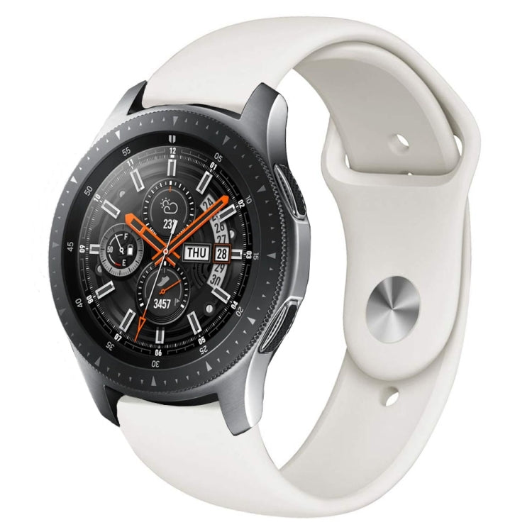 Cinturino in silicone monocromatico per applicare Samsung Galaxy Watch Active 22mm