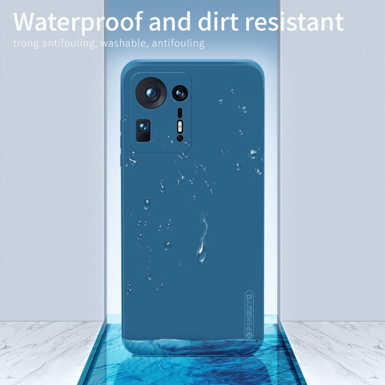 Custodia antiurto in TPU in silicone liquido serie Touching PINWUYO, For Xiaomi Mix 4