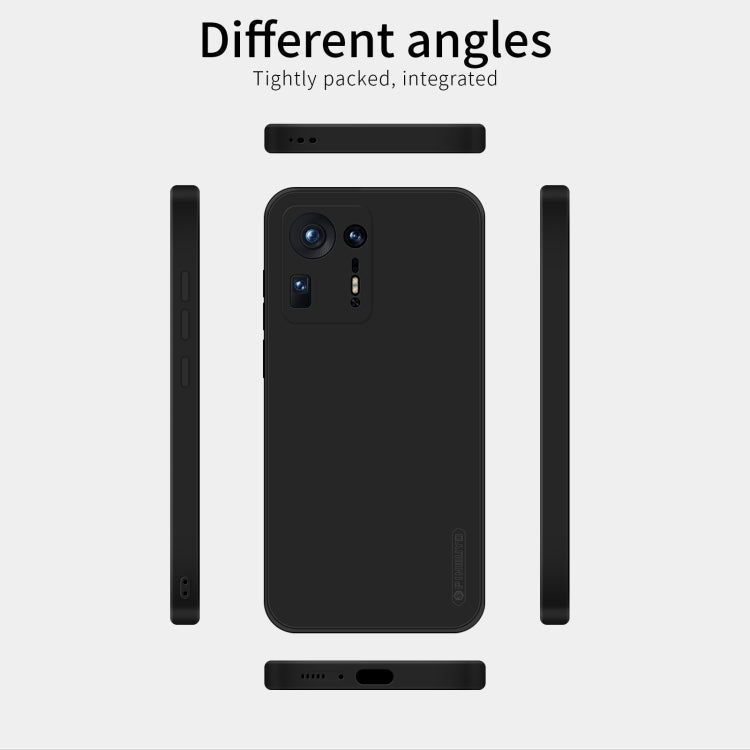 Custodia antiurto in TPU in silicone liquido serie Touching PINWUYO, For Xiaomi Mix 4