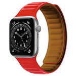 Cinturino in silicone con cinturino magnetico per Apple Watch Series, 7 41mm / 6&SE&5&4 40mm / 3&2&1 38mm