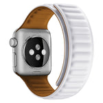 Cinturino in silicone con cinturino magnetico per Apple Watch Series, 7 41mm / 6&SE&5&4 40mm / 3&2&1 38mm