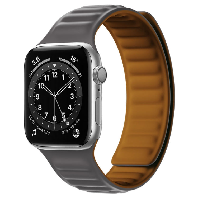 Cinturino in silicone con cinturino magnetico per Apple Watch Series, 7 41mm / 6&SE&5&4 40mm / 3&2&1 38mm