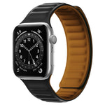 Cinturino in silicone con cinturino magnetico per Apple Watch Series, 7 45mm / 6&SE&5&4 44mm / 3&2&1 42mm
