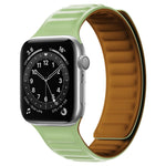 Cinturino in silicone con cinturino magnetico per Apple Watch Series, 7 45mm / 6&SE&5&4 44mm / 3&2&1 42mm