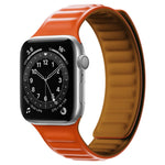 Cinturino in silicone con cinturino magnetico per Apple Watch Series, 7 45mm / 6&SE&5&4 44mm / 3&2&1 42mm