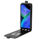 Per TCL 20 R 5G R64 Texture Custodia protettiva per telefono in pelle con vibrazione verticale singola con slot per schede e cornice per foto, For TCL 20 R 5G