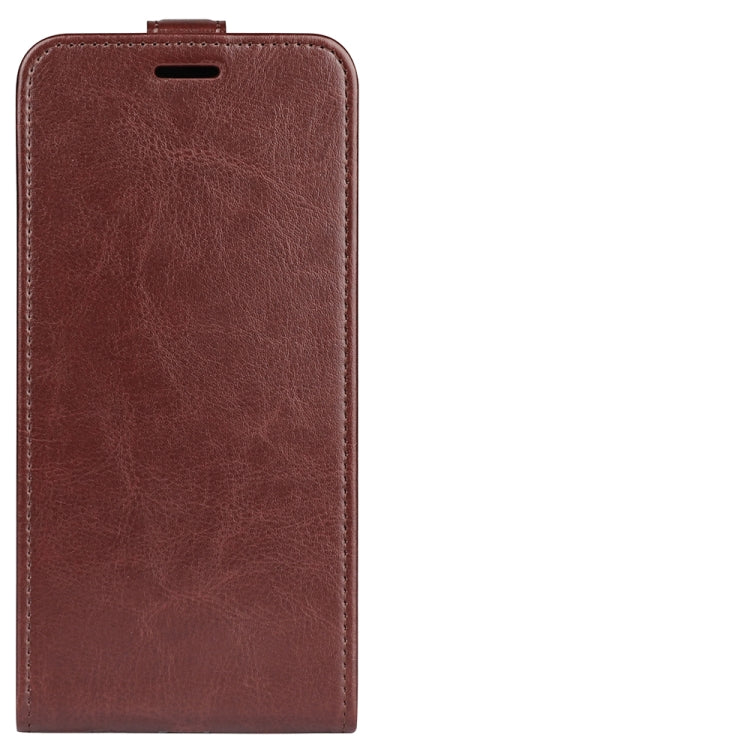 Per Xiaomi Redmi Note 11 Pro / Note 11 Pro + R64 Texture Custodia protettiva in pelle a vibrazione verticale singola con slot per schede e cornice per foto, For Xiaomi Redmi Note 11 Pro