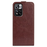 Per Xiaomi Redmi Note 11 Pro / Note 11 Pro + R64 Texture Custodia protettiva in pelle a vibrazione verticale singola con slot per schede e cornice per foto, For Xiaomi Redmi Note 11 Pro