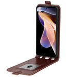 Per Xiaomi Redmi Note 11 Pro / Note 11 Pro + R64 Texture Custodia protettiva in pelle a vibrazione verticale singola con slot per schede e cornice per foto, For Xiaomi Redmi Note 11 Pro