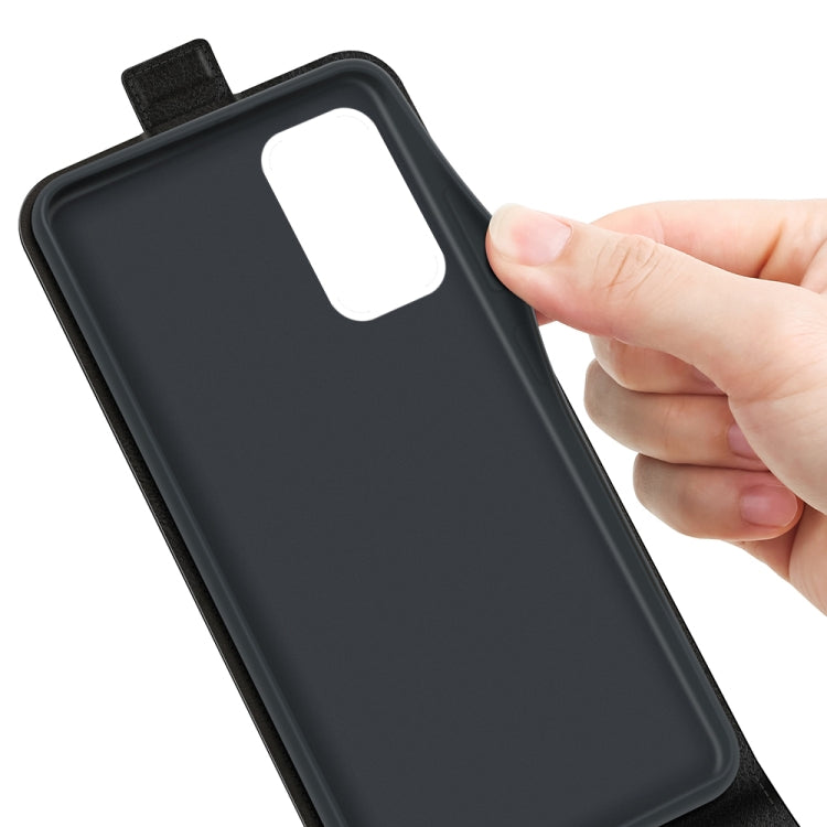 Per Xiaomi Redmi Note 11 R64 Texture Custodia protettiva in pelle a vibrazione verticale singola con slot per schede e cornice per foto, For Xiaomi Redmi Note 11