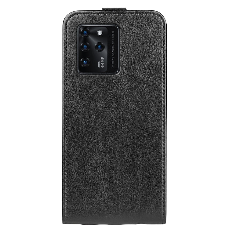 Per ZTE Blade V30 R64 Texture Custodia protettiva in pelle a vibrazione verticale singola con slot per schede e cornice per foto, For ZTE Blade V30