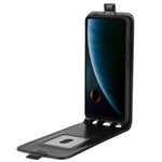 Per ZTE Blade V30 R64 Texture Custodia protettiva in pelle a vibrazione verticale singola con slot per schede e cornice per foto, For ZTE Blade V30
