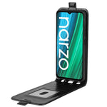 Per OPPO Realme Narzo 50A R64 Texture Custodia in pelle a vibrazione verticale con slot per schede e cornice per foto, For OPPO Realme Narzo 50A
