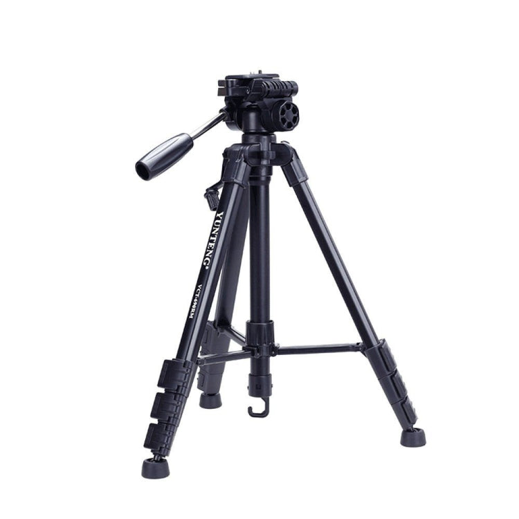 Supporto per treppiede in alluminio YUNTENG VCT-690 con testa di trascinamento fluida, VCT-690