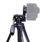 Supporto per treppiede in alluminio YUNTENG VCT-690 con testa di trascinamento fluida, VCT-690