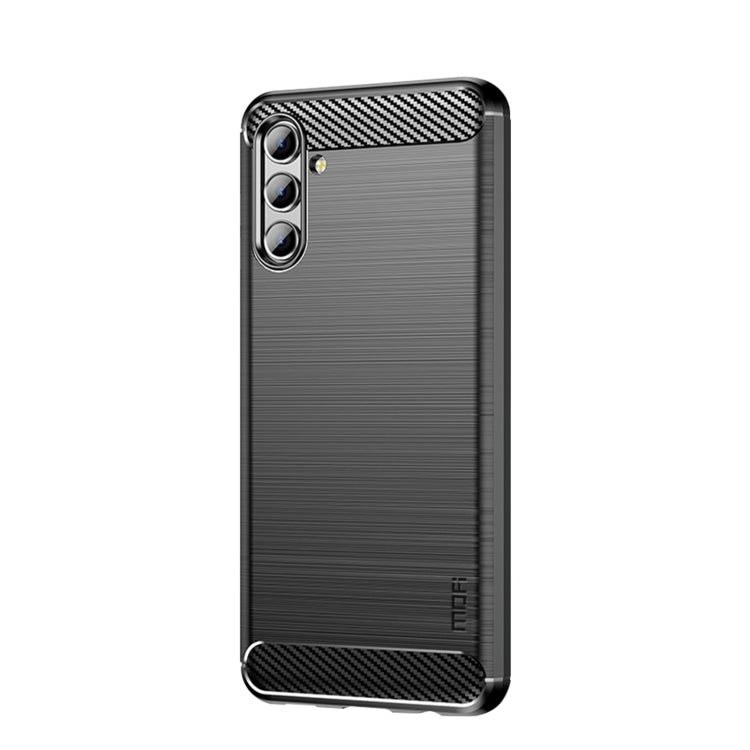 Custodia morbida TPU fibra carbonio per Samsung Galaxy M52 5G