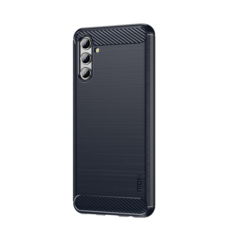Custodia morbida TPU fibra carbonio per Samsung Galaxy M52 5G