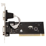 Scheda seriale RS232 PCI 2 porte TX382B 9 pin