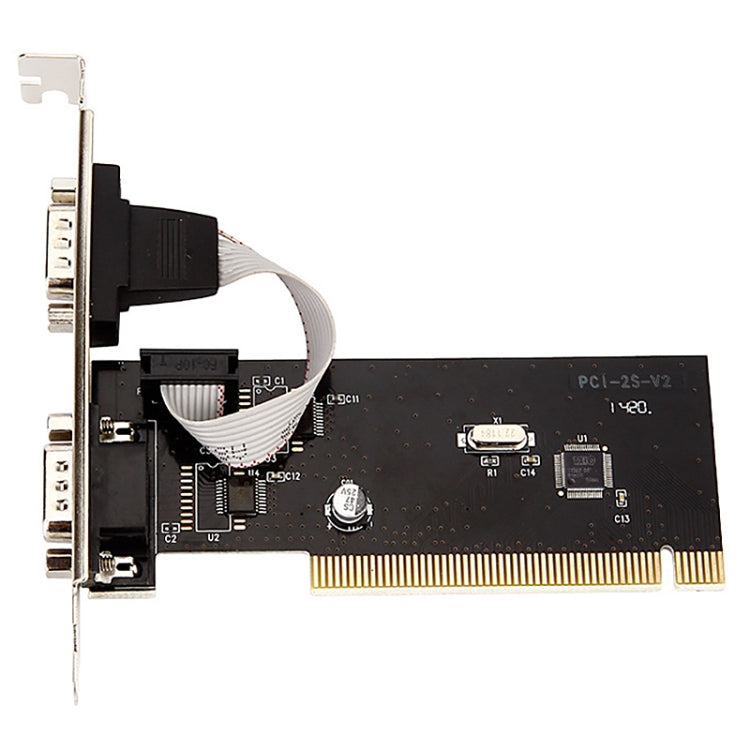 Scheda seriale RS232 PCI 2 porte TX382B 9 pin