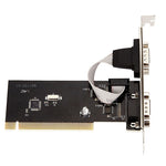Scheda seriale RS232 PCI 2 porte TX382B 9 pin