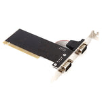 Scheda seriale RS232 PCI 2 porte TX382B 9 pin
