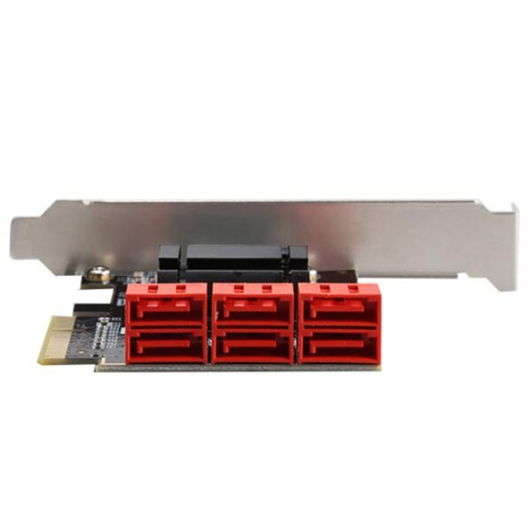 Scheda espansione PCIe a 6 porte SATA 3.0 6Gbps