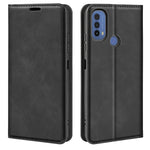 Per Motorola Moto E30 / E40 Custodia per telefono in pelle con aspirazione magnetica retro-pelle, For Motorola Moto E30 / E40