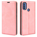 Per Motorola Moto E30 / E40 Custodia per telefono in pelle con aspirazione magnetica retro-pelle, For Motorola Moto E30 / E40