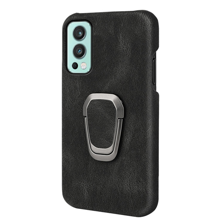 Per custodia per telefono in PU con supporto per anello OnePlus Nord 2 5G, For OnePlus Nord 2 5G