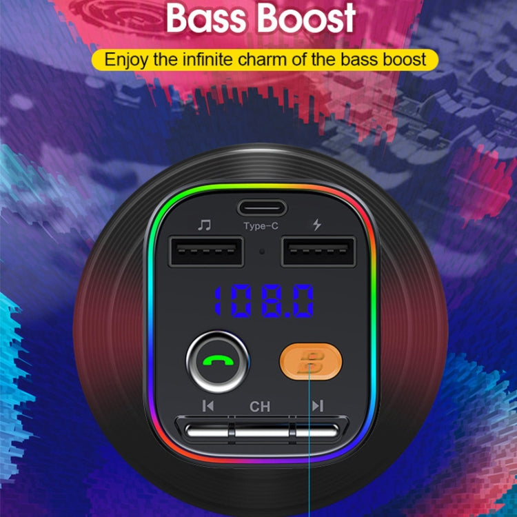 Trasmettitore FM Bluetooth 5.0 per auto con Dual USB e caricatore