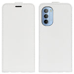 Per Motorola Moto G31 4G R64 Texture Custodia per telefono in pelle a vibrazione verticale singola, For Motorola Moto G31 4G
