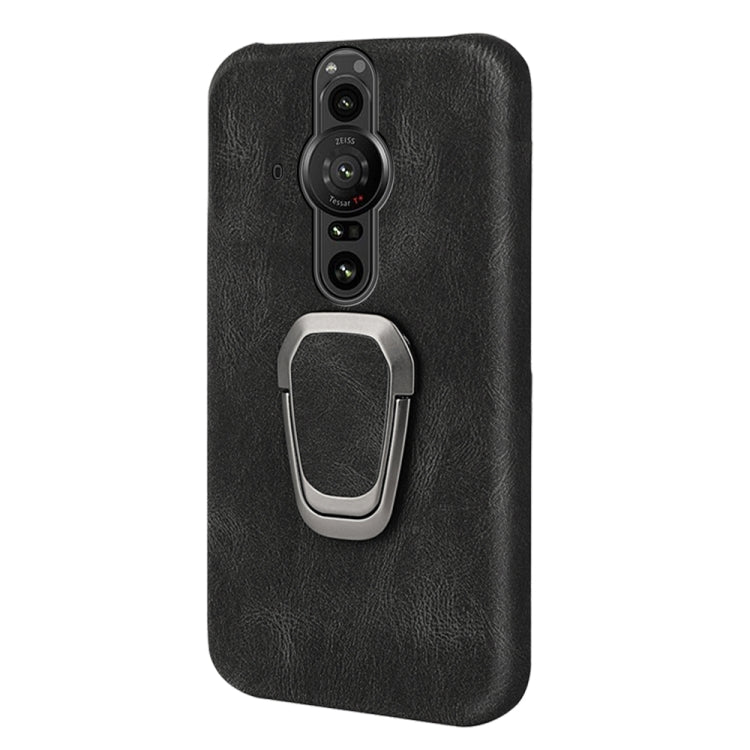 Per Sony Xperia Pro-I Custodia per cellulare in PU con supporto ad anello, For Sony Xperia Pro-I