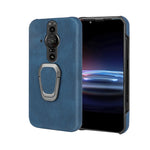 Per Sony Xperia Pro-I Custodia per cellulare in PU con supporto ad anello, For Sony Xperia Pro-I