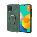 Custodia PU con supporto ad anello per Samsung Galaxy M32