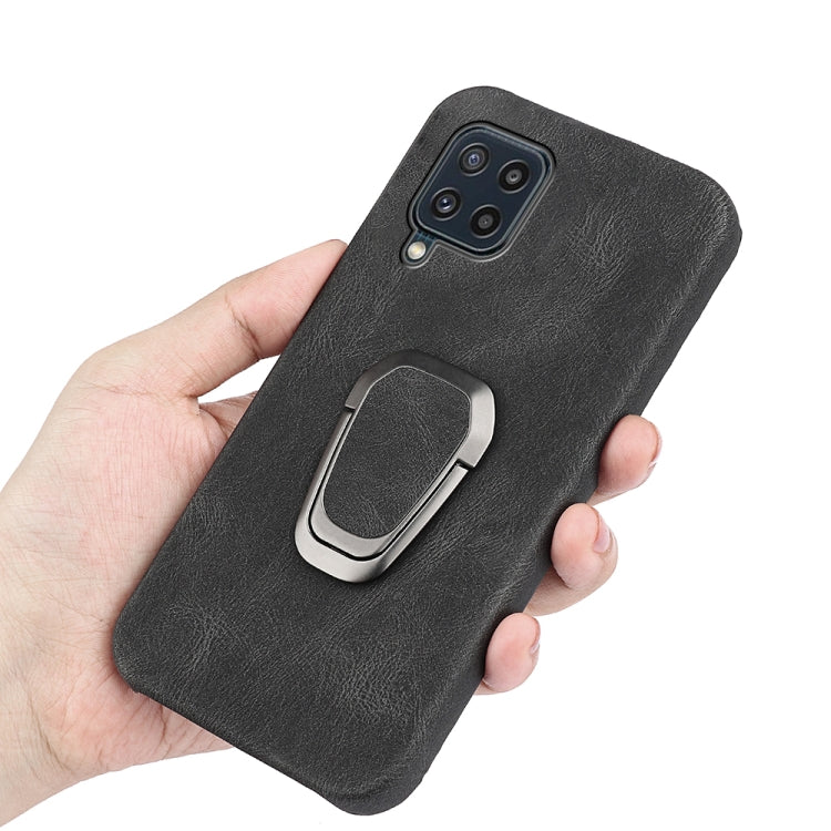 Custodia PU con supporto ad anello per Samsung Galaxy M32
