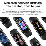 C60 Smart Fitness Band impermeabile IP67 1,1 pollici