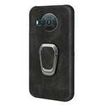 Per Nokia X10 / X20 Custodia per cellulare in PU con supporto ad anello, For Nokia X10 / X20