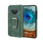 Per Nokia X10 / X20 Custodia per cellulare in PU con supporto ad anello, For Nokia X10 / X20
